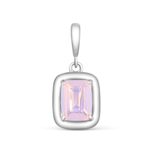 Подвеска из серебра с ониксом