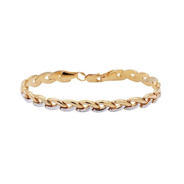 Браслет из комбинированного золота