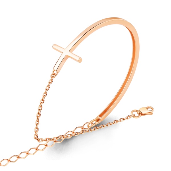 Браслет из красного золота