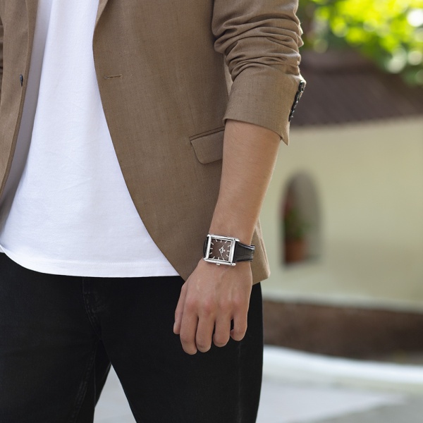 Часы мужские серебряные Nika