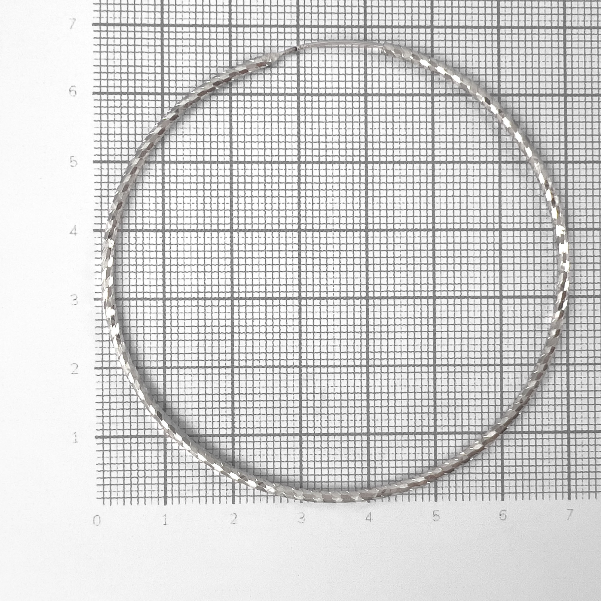 Серьги конго из серебра с алмазной гранью