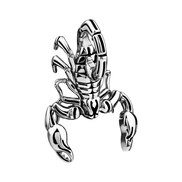 Подвеска из серебра «Скорпион»