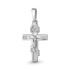 Крестик православный из серебра