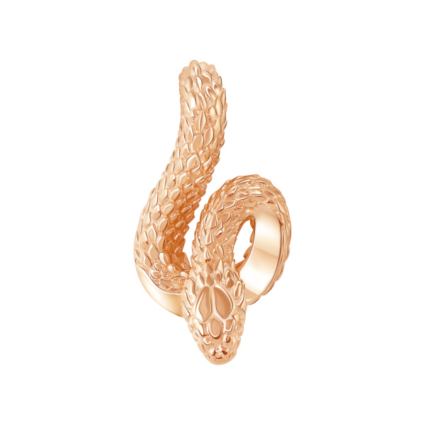 Подвеска из красного золота «Змея»