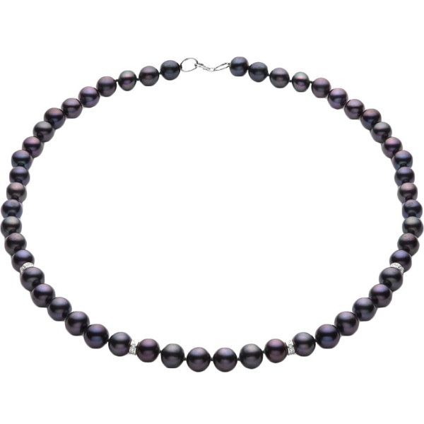 Бусы из серебра с жемчугом