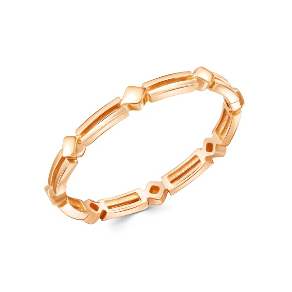 Кольцо из красного золота