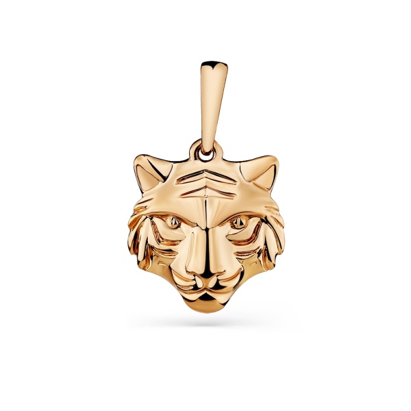 Подвеска из красного золота