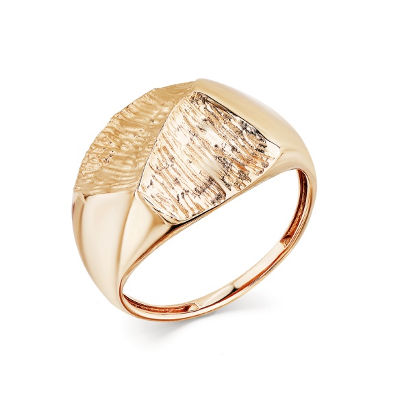 Кольцо из красного золота