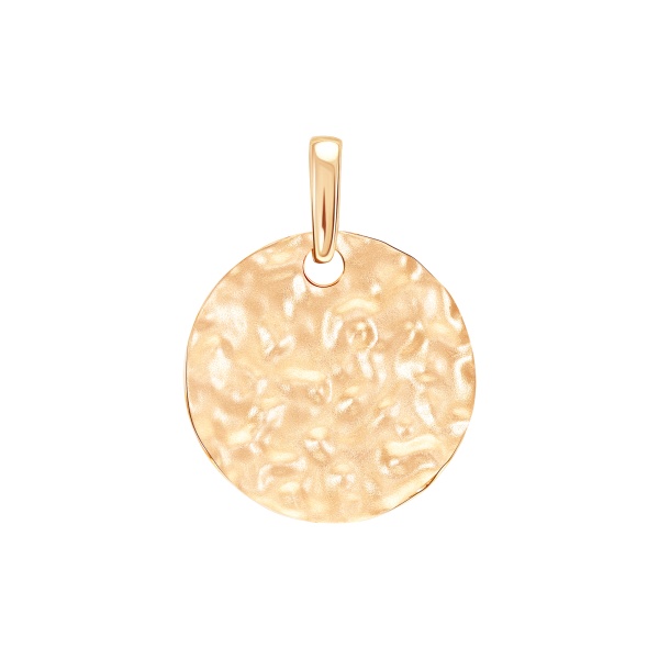 Подвеска из красного золота