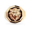 Печатка из красного золота 585 пробы