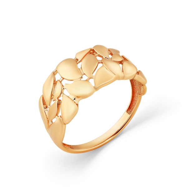 Кольцо из красного золота