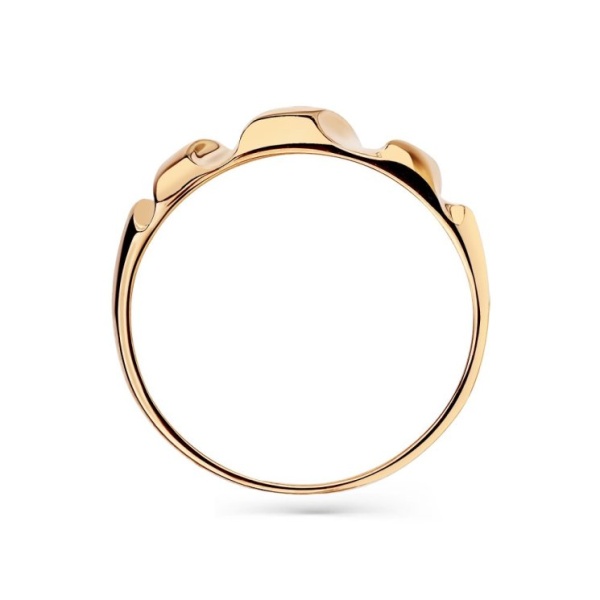 Кольцо из красного золота