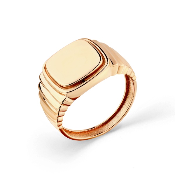 Печатка из красного золота