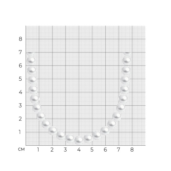 Колье из красного золота с жемчугом