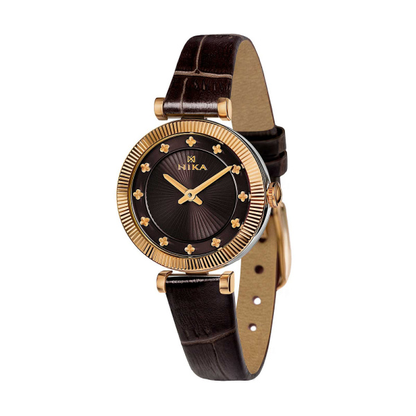Часы женские из комбинированного металла NIKA