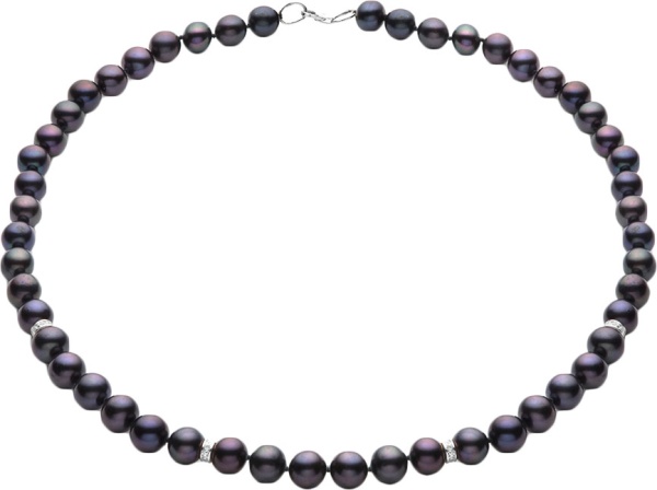 Бусы из серебра с жемчугом