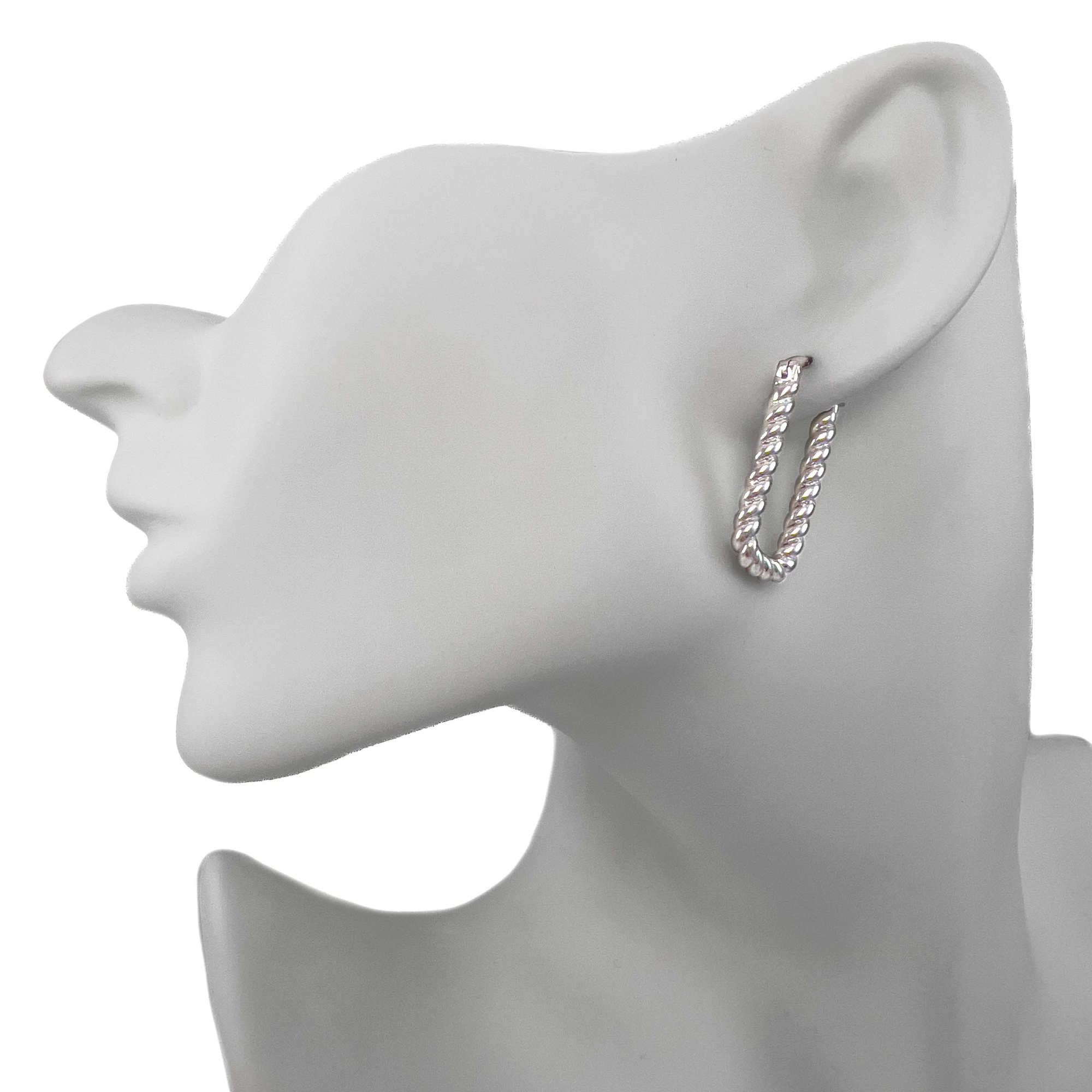 Серьги из серебра