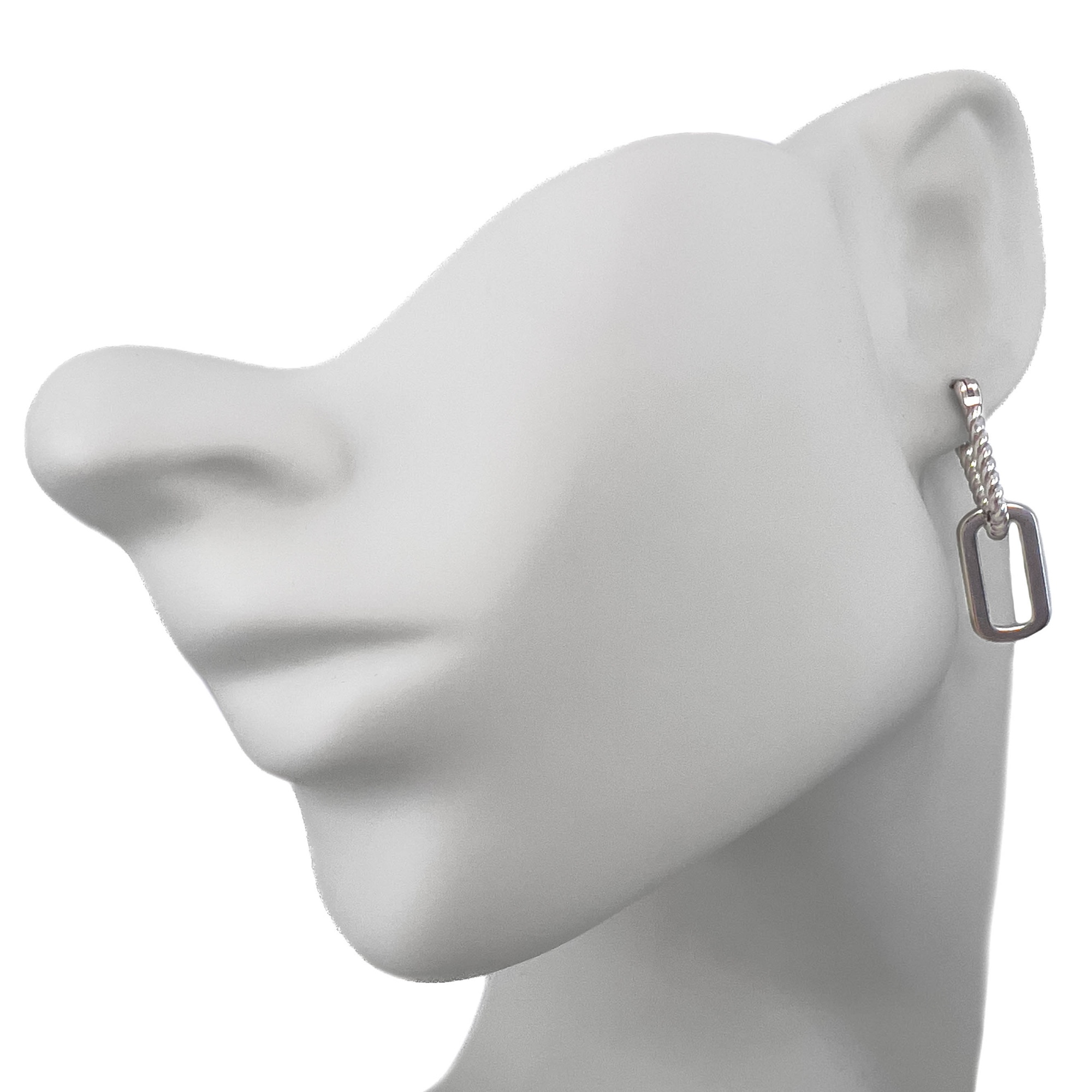 Серьги из серебра