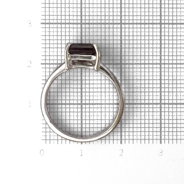 Кольцо из серебра с раухтопазом