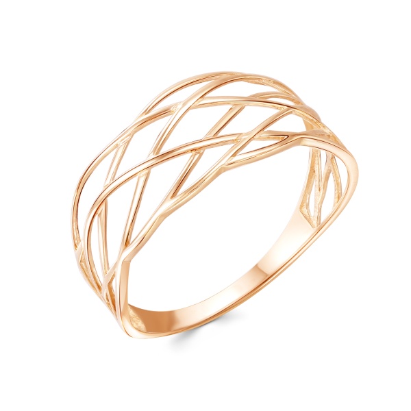 Кольцо из красного золота