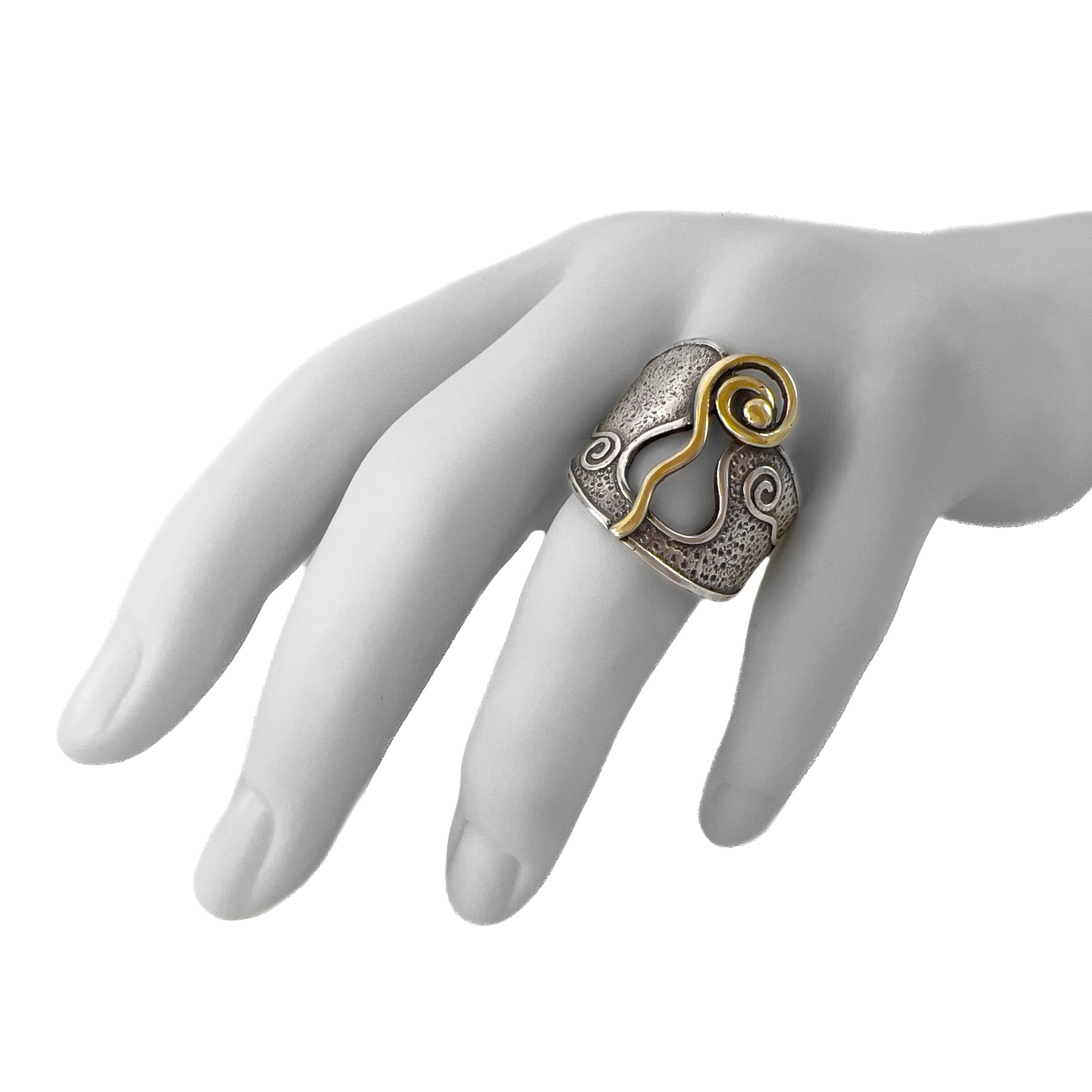 Кольцо из серебра