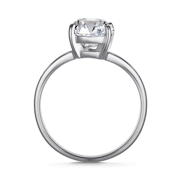 Кольцо из серебра с горным хрусталем