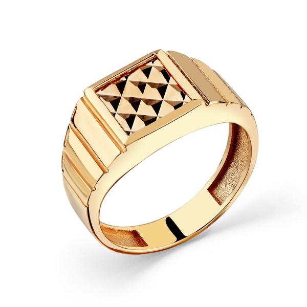 Печатка из красного золота