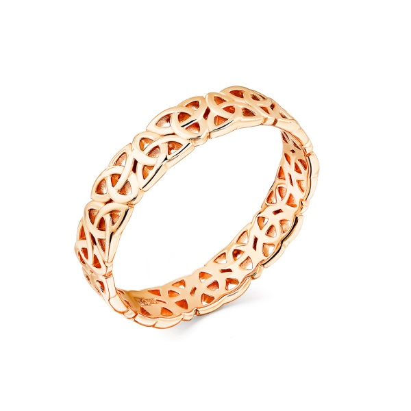 Кольцо из красного золота