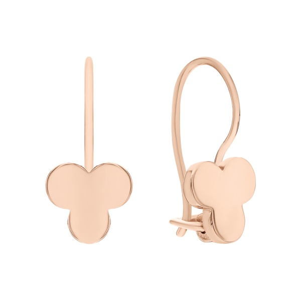 Серьги из красного золота 585 пробы