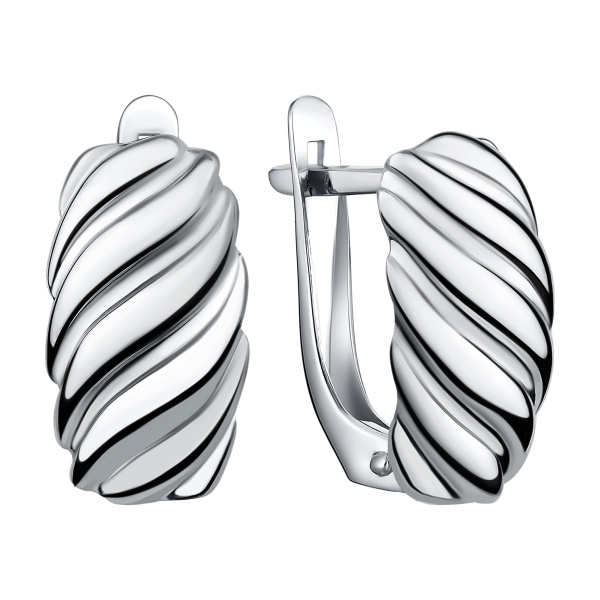 Серьги из серебра