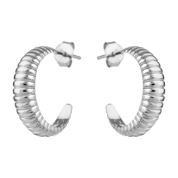 Серьги пусеты из серебра