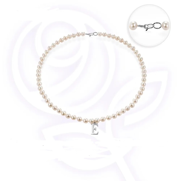 Бусы из серебра с жемчугом