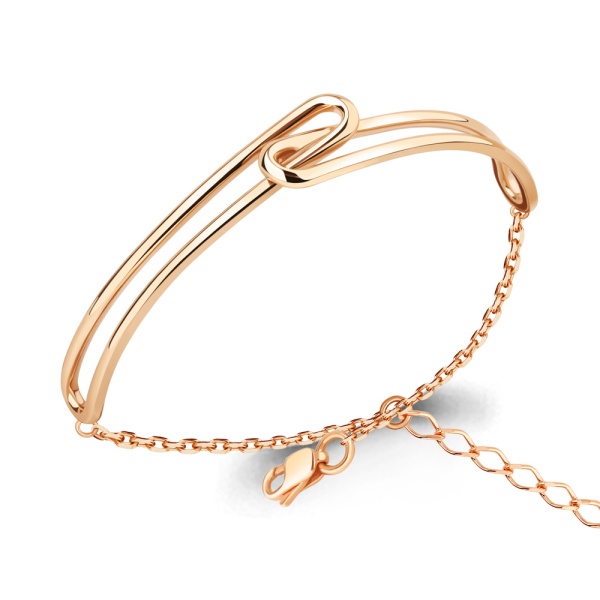 Браслет из красного золота