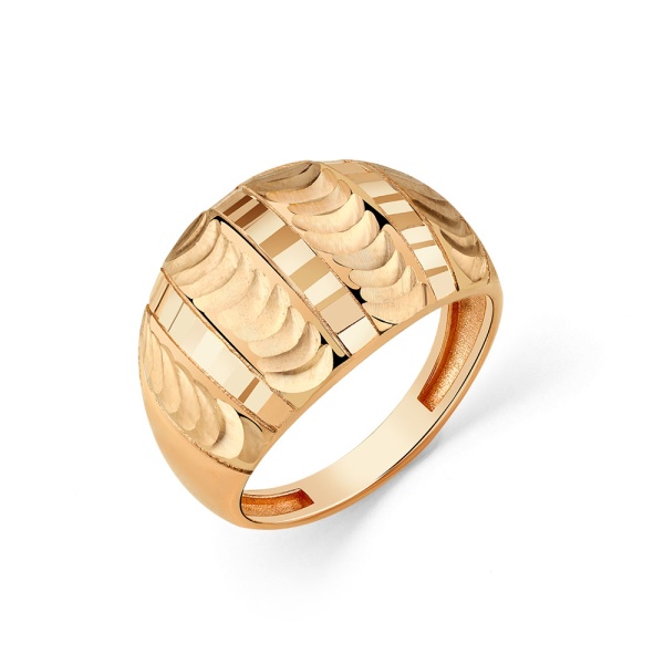 Кольцо из красного золота 585 пробы