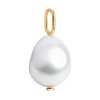 Подвеска из красного золота с жемчугом