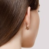 Серьги из красного золота 585 пробы
