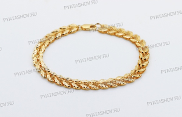 Браслет из красного золота