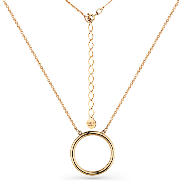 Колье из красного золота