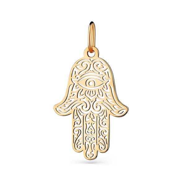 Подвеска из красного золота