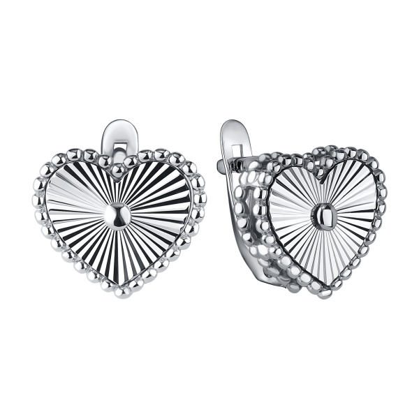 Серьги из серебра