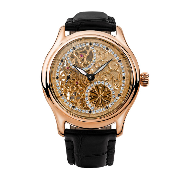 Часы мужские золотые NIKA EXCLUSIVE с бриллиантами