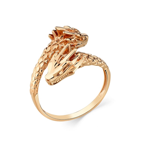 Кольцо из красного золота 585 пробы