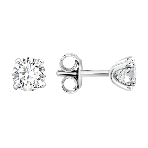 Серьги пусеты из серебра