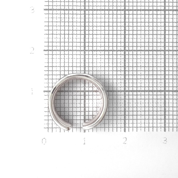 Серьга кафф из серебра