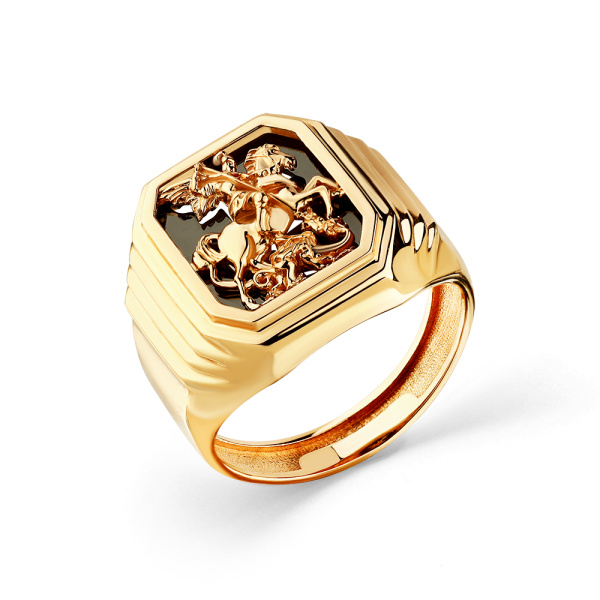 Печатка из красного золота