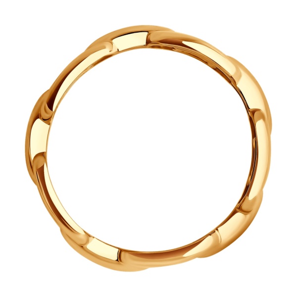 Кольцо из красного золота