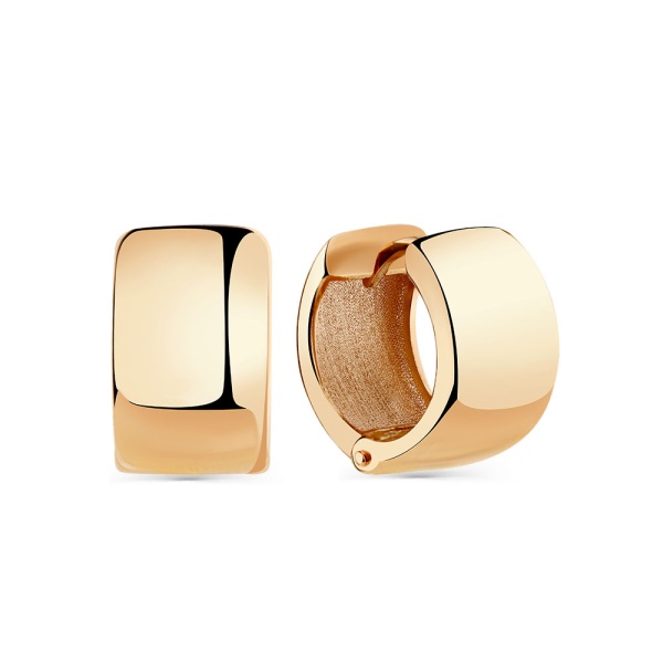 Серьги из красного золота