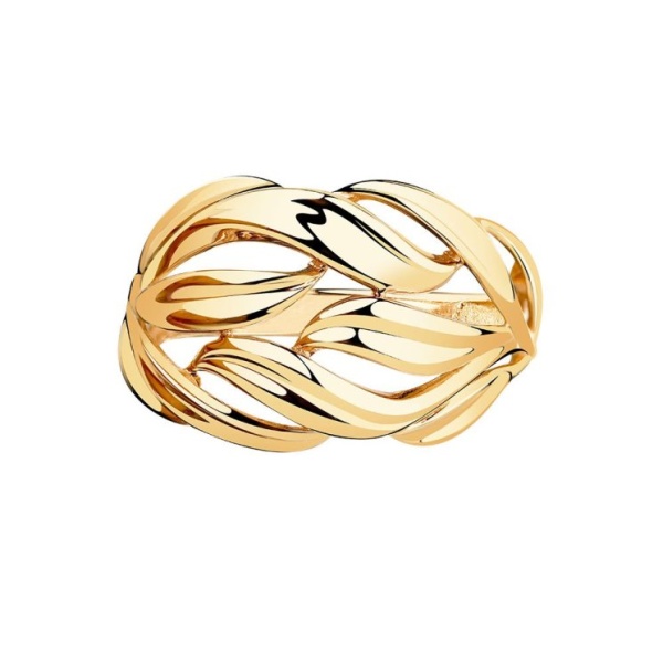 Кольцо из красного золота