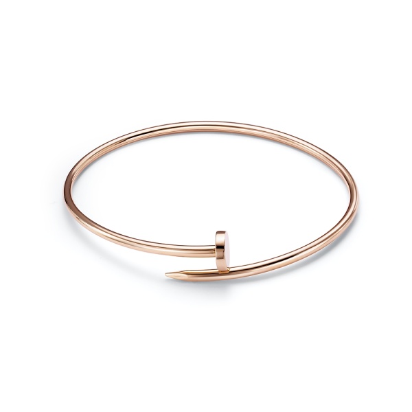 Браслет из красного золота «Гвоздь»