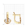 Серьги из красного золота 585 пробы